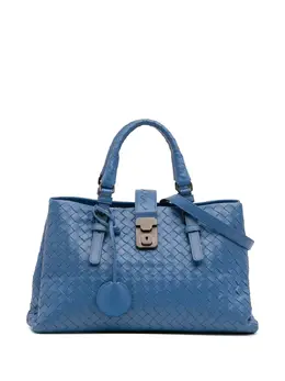 Bottega Veneta 2012-2025 Small Nappa Intrecciato Roma satchel 32027065