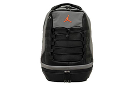 Рюкзак из полиуретана обычный унисекс черный серый Jordan 9a0037-g3x