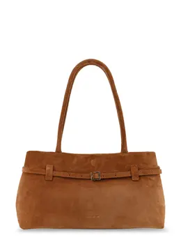 Manu Atelier-Le Cambon East West Suede Shoulder Bag-Donna 52368038461780