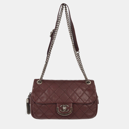 Chanel Bordeaux Calfskin Coco Sporran Shoulder Bag 1211079