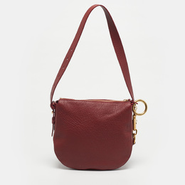 Burberry Ruby Leather Small Knight Shoulder Bag 1210962