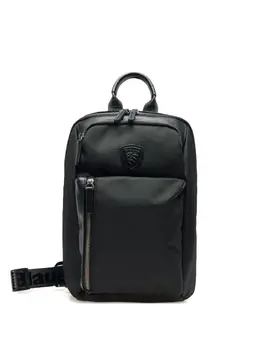Blauer logo-patch crossbody bag 31994288