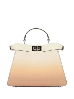 Fendi small Peekaboo gradient-effect tote bag 32005520