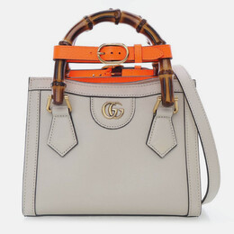 Gucci Mini Beige Calfskin Diana Tote Bag 1211618
