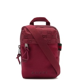 Gucci Гуччи мини-сумка из нейлона 802, красная 834274-faeos-6261 | red