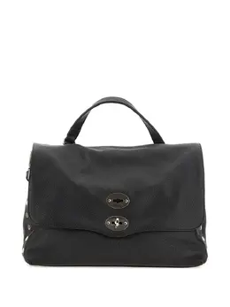 Zanellato stud-embellished leather mini bag 30996967