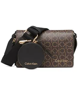 Сумка через плечо Millie с двойной молнией Calvin Klein, коричневый 17907783 | brown khk