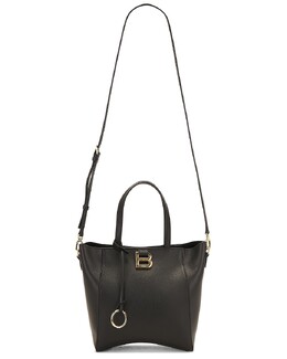Hourglass Маленькая мягкая Сумка-тоут Balenciaga, Black balf-wy1533 | black