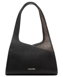 Женская мини-сумка через плечо Lyla Calvin Klein, черный 23836588 | black/khaki/brown