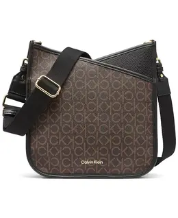 Женская мини-сумка через плечо Lyla Calvin Klein, коричневый 23836585 | black/khaki/brown