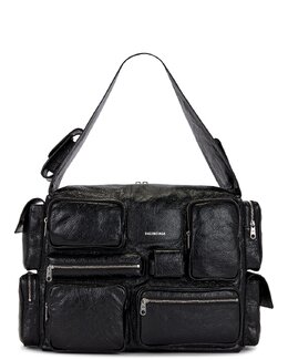 Сумка Superbusy Sling L Balenciaga, Black balf-my208 | black