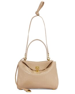 Сумка Rodeo с тиснением под крокодила и верхней ручкой, малая Balenciaga, Nude balf-wy1558 | nude