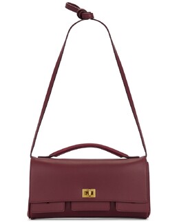 Клатч Bel Air на ремешке Balenciaga, Dark Burgundy balf-wy1573 | dark burgundy