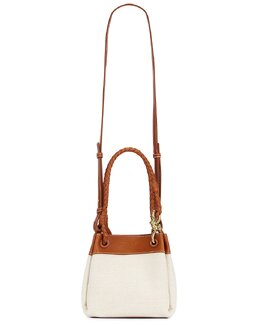 Маленькая сумка из парашютной ткани Bottega Veneta, Natural, Light Wood, & Muse Brass bott-wy1881 | natural, light wood, & muse brass