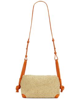 Сумка с верхней ручкой Loop Bottega Veneta, Natural, Burned Orange, & Muse Brass bott-wy1875 | natural, burned orange, & muse brass