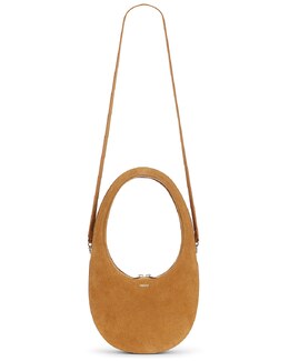 Сумка через плечо из замши Swipe Coperni, Brown crnf-wy77 | brown