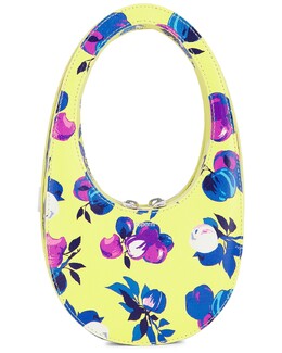 Мини-сумка с принтом Swipe Coperni, Print Yellow Flowers crnf-wy73 | print yellow flowers
