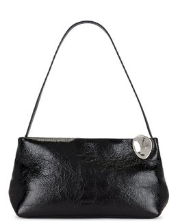 Ювелирная сумка-портфель на молнии Zip Jil Sander, Black jils-wy66 | black