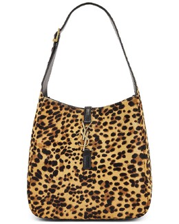 Small Le 5 A 7 Supple Сумка через плечо Saint Laurent, Spotted, Choco, & Nero slau-wy2824 | spotted, choco, & nero