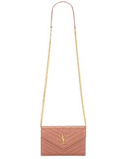 Кошелек на цепочке Bag Saint Laurent, Coral Paradise slau-wy3009 | coral paradise