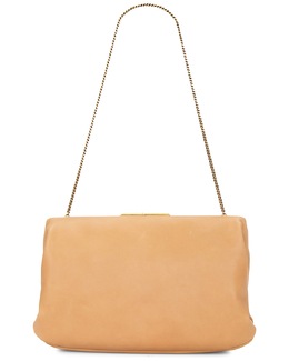 Большой клатч Saint Laurent, Coffee Foam slau-wy3052 | coffee foam