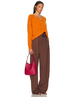 Маленькая сумка Le 5 A 7 Supple Saint Laurent, Cherry Jam slau-wy3071 | cherry jam