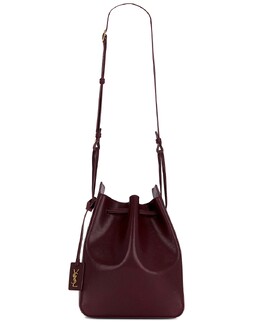 Маленькая сумка-ведерко Saint Laurent, Hot Wine slau-wy3083 | hot wine