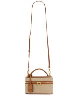 Сумка Vanity с ремешком Saint Laurent, Desert Dust & Brick slau-wy3119 | desert dust & brick