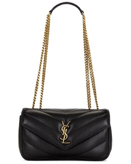 Маленькая сумка Loulou на цепочке Saint Laurent, Nero slau-wy3125 | nero