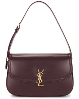 Большая плечевая сумка Solferino Saint Laurent, Hot Wine slau-wy3130 | hot wine