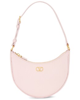 Мини-хобо с логотипом V Signature Valentino Garavani, Rose Quartz vent-wy1202 | rose quartz