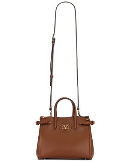Сумка-тоут Antibes Small Valentino Garavani, Tobacco vent-wy1228 | tobacco