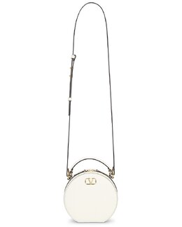 Мини-сумка с логотипом V Signature Valentino Garavani, Ivory vent-wy1216 | ivory