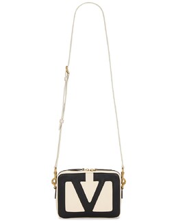 Сумка через плечо Viva Superstar Valentino Garavani, Butter White & Nero vent-wy1280 | butter white & nero