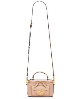 Сумка Loco Vanity Case Valentino Garavani, Rose Cannelle vent-wy1224 | rose cannelle