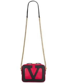 Сумка через плечо Viva Superstar Valentino Garavani, Rouge Couture & Nero vent-wy1262 | rouge couture & nero
