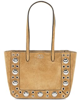 Мини-сумка Nellcote Valentino Garavani, Havana Beige vent-wy1256 | havana beige
