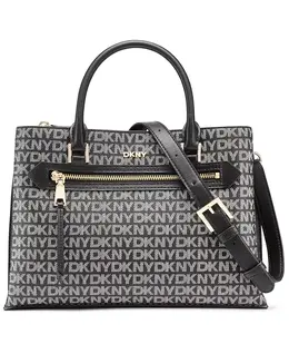 Сумка-кошелек с маленьким логотипом Bryant Ave DKNY, черный 22401045 | black logo/ black