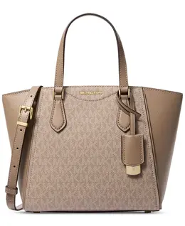 Сумка-тоут Michael Kors Taryn Convertible Top на молнии с длинными рукавами, коричневый 22843863 | birch