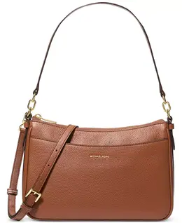 Сумка-мессенджер Michael Kors Small Top Zip-Pouchette Crossbody, коричневый 23159580 | luggage