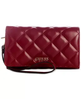 Сумка Tinsley Quilted Phone Organizer Wristlet Guess, красный 23340083 | red