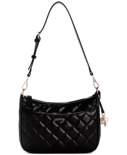 Стеганая сумка через плечо Tinsley среднего размера Guess, черный 23340086 | black