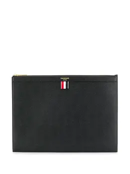 Клатч с отделкой в полоску Thom Browne, черный 13534541 | черный