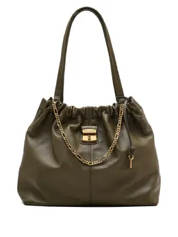 Marc Jacobs The Cristina chain-embellished drawstring tote bag 30928776