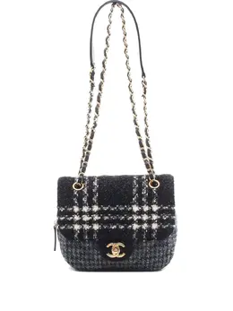 Chanel Matelassé tweed shoulder bag 32009018