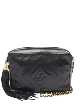 Chanel diamond-quilted chain shoulder bag 32008330
