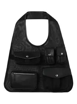 Simone Rocha multi-pocket mesh bag 31993959