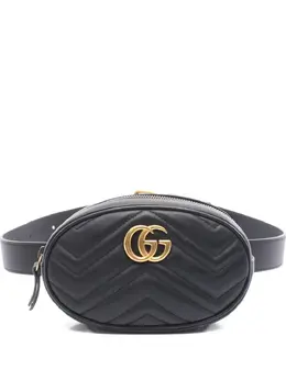 Gucci quilted GG Marmont belt bag 32008866