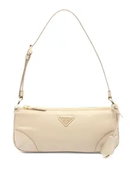 Prada 2010s triangle-logo shoulder bag 31913161