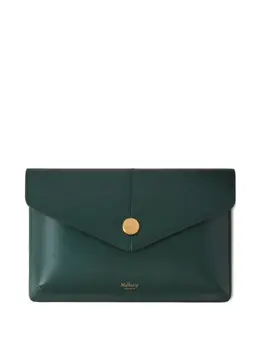 Mulberry envelope press-stud clutch bag 31990894